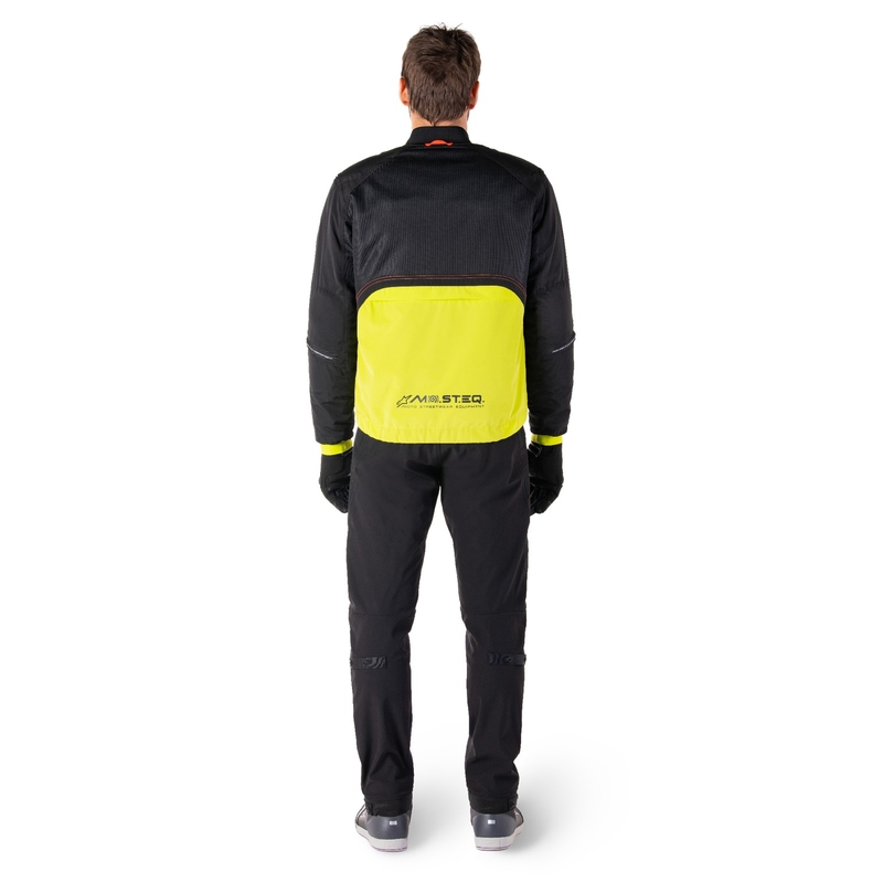 Alpinestars Mootant neperšlampama striukė Black-Fluo Yellow