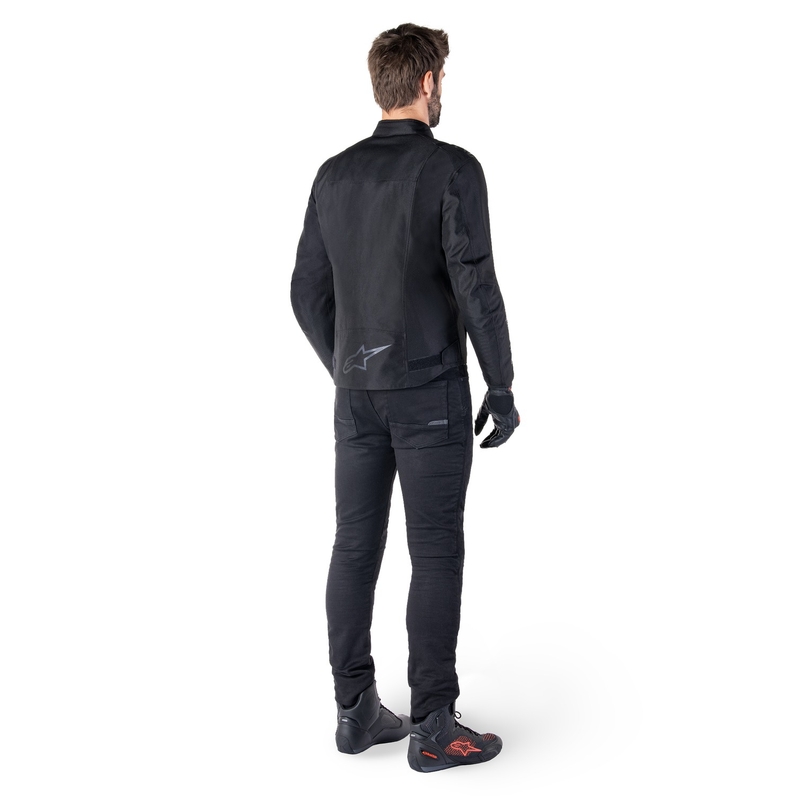 Alpinestars T-SPS 2 Vandeniui atspari juoda motociklininko striukė