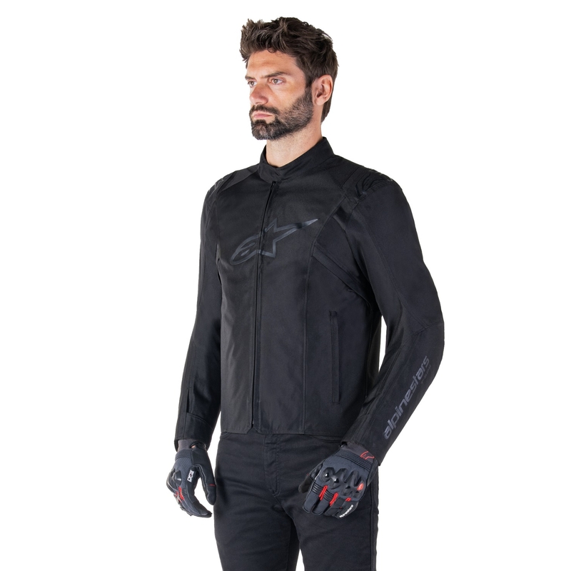 Alpinestars T-SPS 2 Vandeniui atspari juoda motociklininko striukė