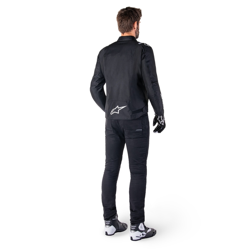 "Alpinestars T-SPS 2" neperšlampama juodai balta motociklininko striukė