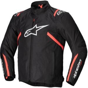 Alpinestars T-SPS 2 neperšlampama juoda-balta-fluo raudona motociklininko striukė