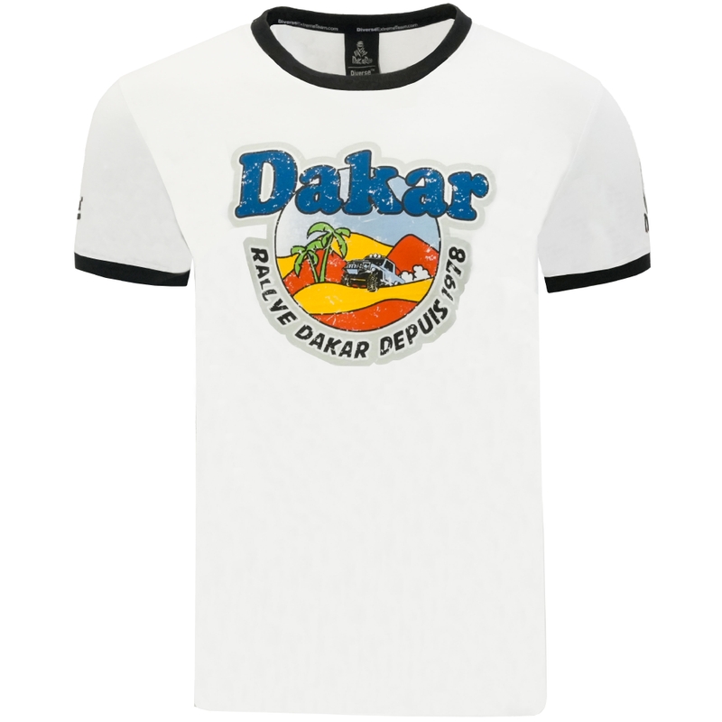 Marškinėliai Dakar CL MOR 05 balti