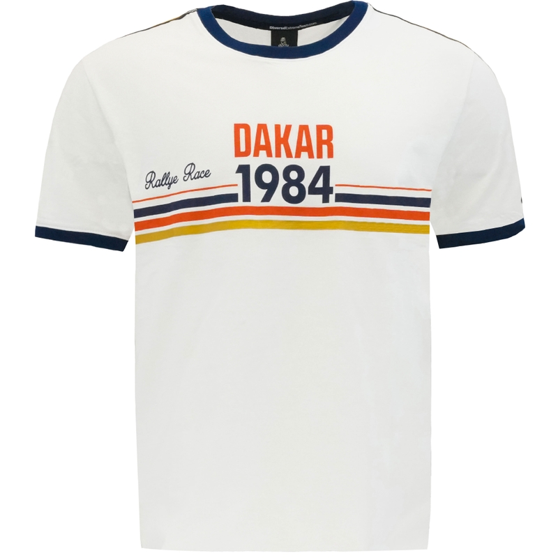 Marškinėliai Dakar CL TSH 02 balti