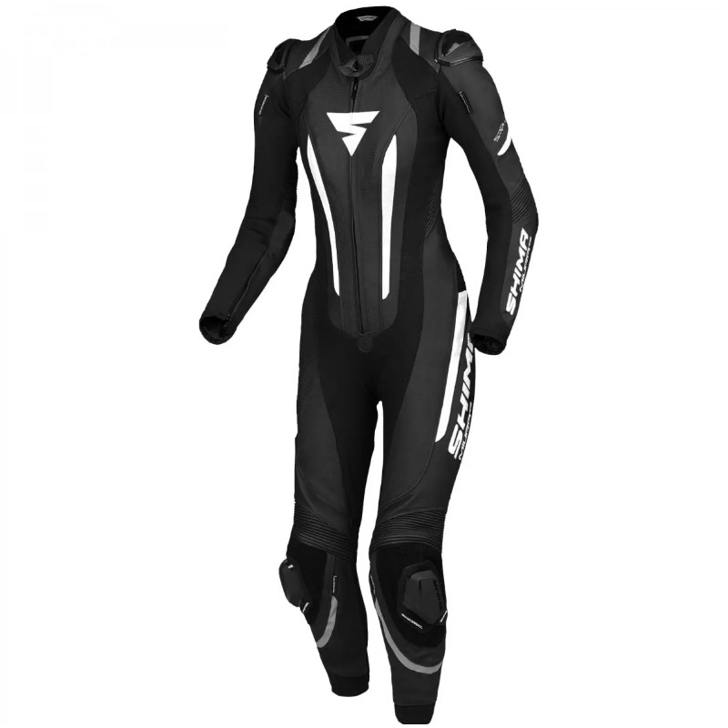 Moteriškas vientisas kombinezonas Shima Miura RS juodai baltas