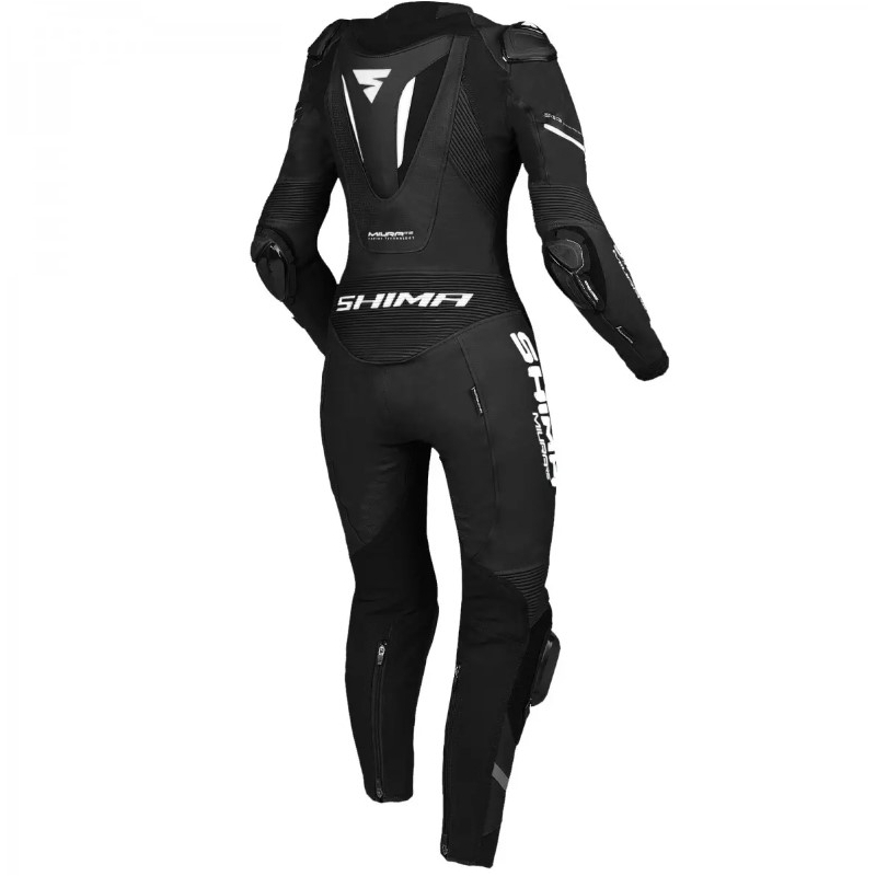Moteriškas vientisas kombinezonas Shima Miura RS juodai baltas