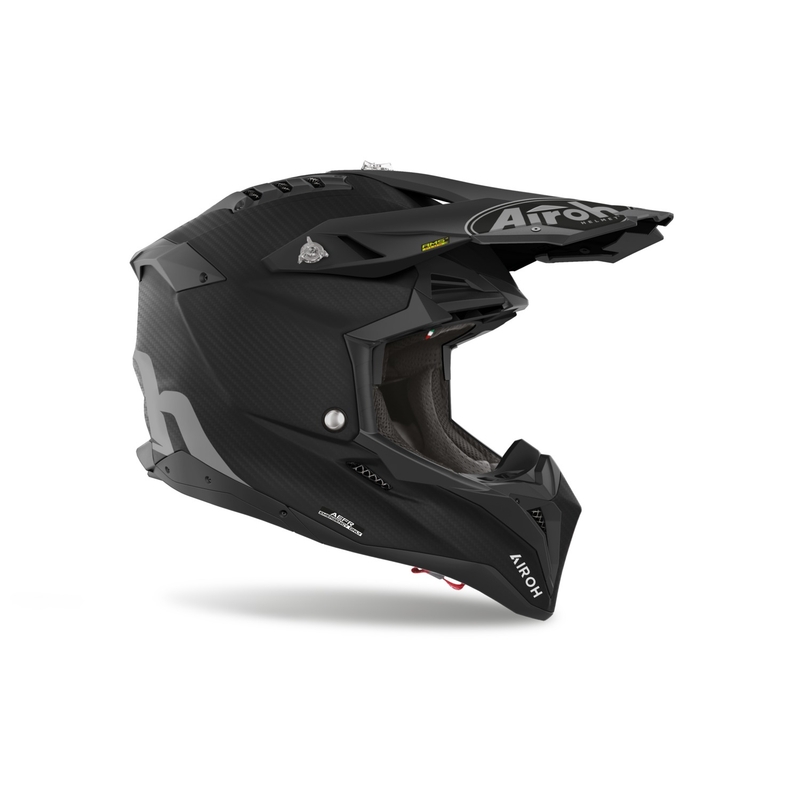 Motokroso šalmas Airoh Aviator 3.0 Carbon matinė juoda
