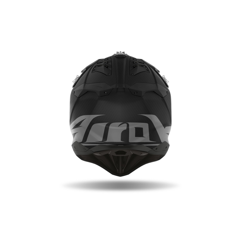 Motokroso šalmas Airoh Aviator 3.0 Carbon matinė juoda