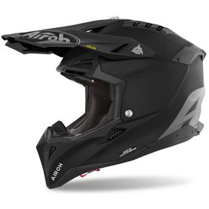 Motokroso šalmas Airoh Aviator 3.0 Carbon black matte