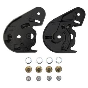 "Street Racer Sonic" šalmo "Visor" mechanizmas