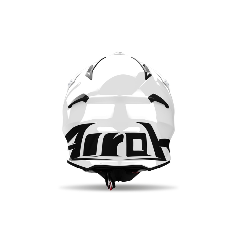Motokroso šalmas Airoh Aviator ACE 2 Spalva balta blizgi