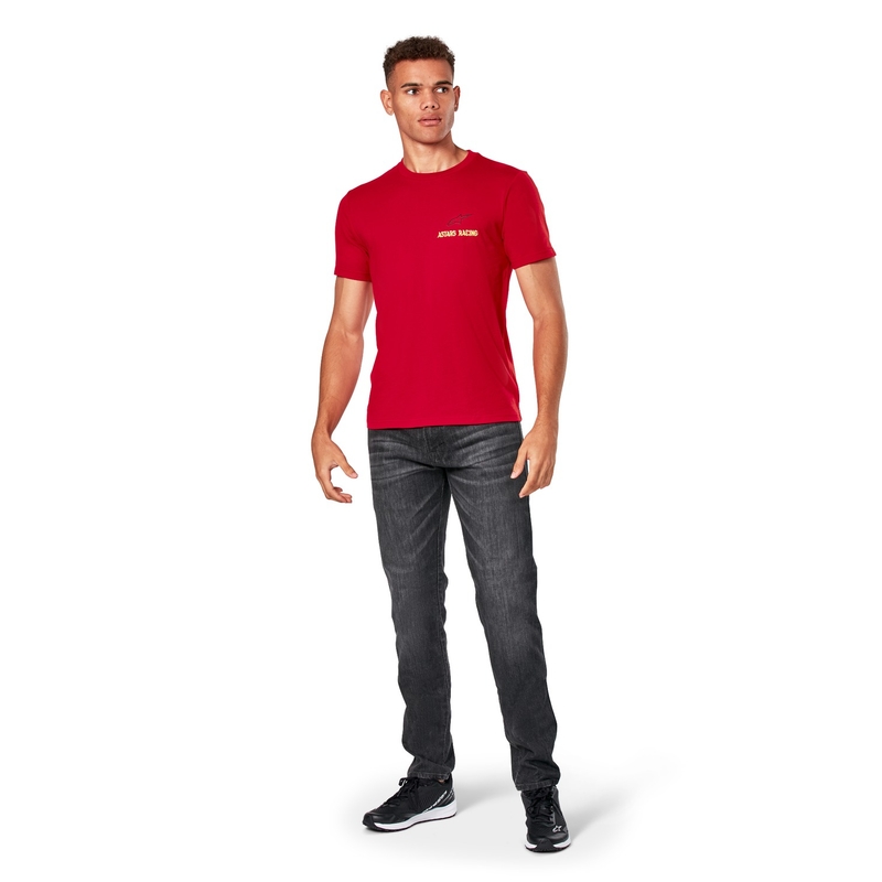 Marškinėliai Alpinestars Swerve CSF red