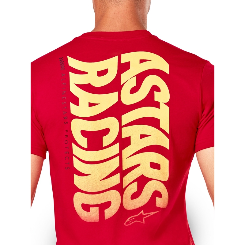 Marškinėliai Alpinestars Swerve CSF red