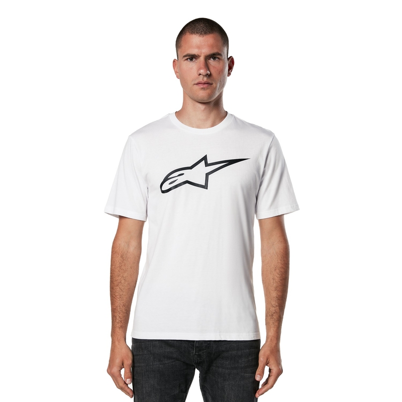 Marškinėliai Alpinestars Ageless 2.0 CSF balta-juoda