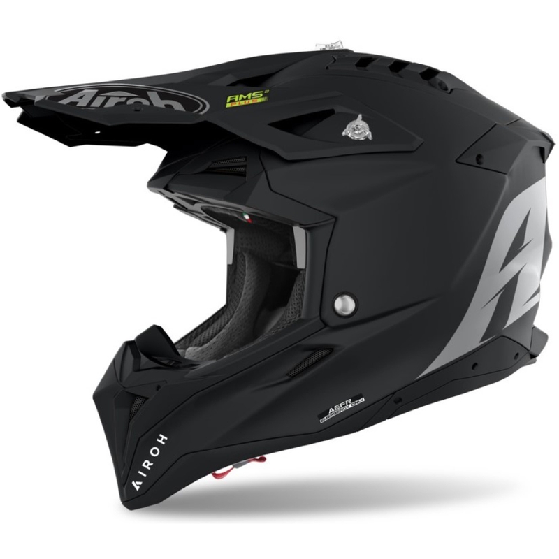 Motokroso šalmas Airoh Aviator 3.0 Spalva juoda matinė