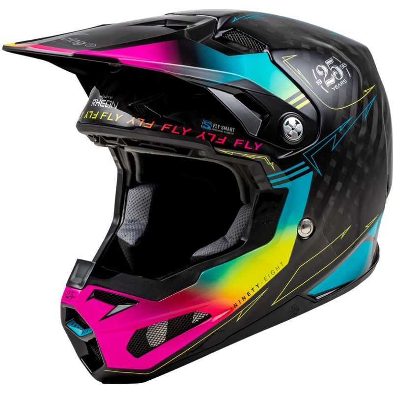 Motokrosová helma FLY Racing Formula S černo-modrá