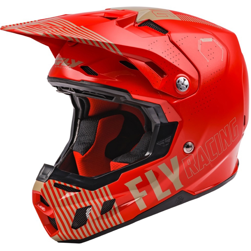 Motokrosová přilba FLY Racing Formula CC Primary červeno-písková