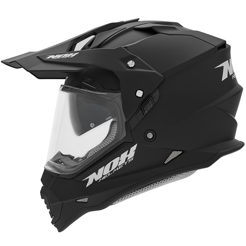 Enduro šalmas NOX N312 juodas matinis