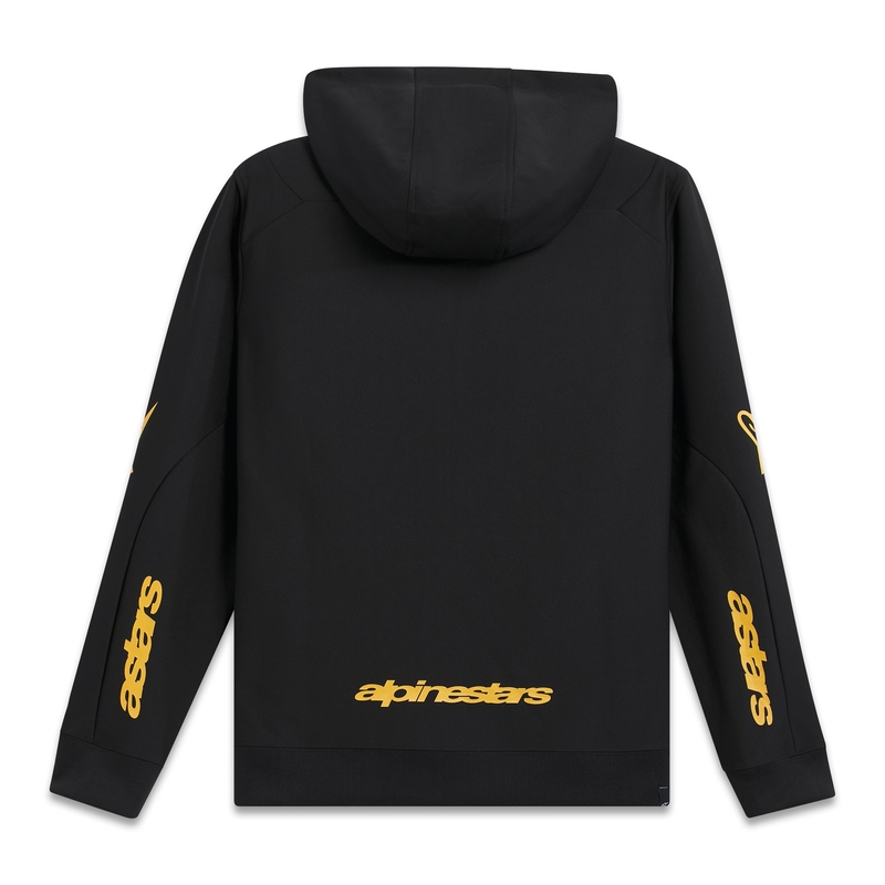 Alpinestars Sessions 3 Hoodie juoda ir auksinė