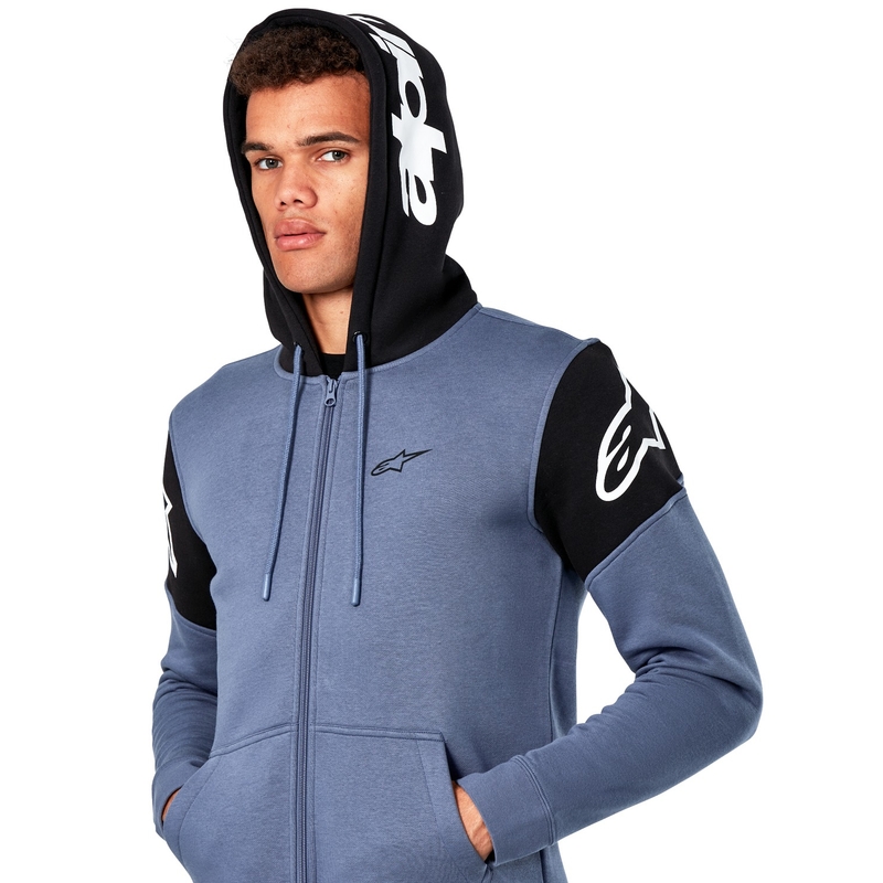 Mikina Alpinestars Velocity Hoodie modro-černá