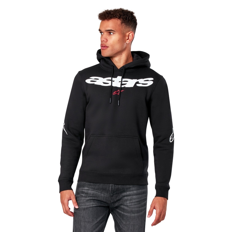 Mikina Alpinestars Elliptic Hoodie černá