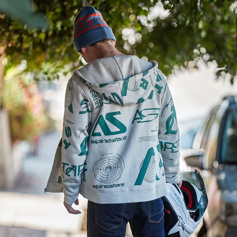 Alpinestars Determinant Hoodie white offwhite