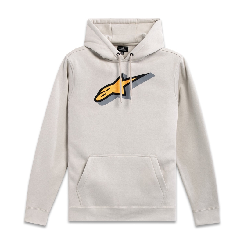 Mikina Alpinestars Quickness Hoodie bílá offwhite