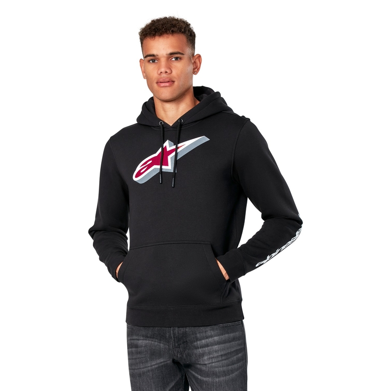 Mikina Alpinestars Quickness Hoodie černá
