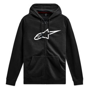 Alpinestars Ageless Zip Hoodie 3 black and white
