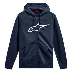 Alpinestars Ageless Zip Hoodie 3 mėlyna ir balta