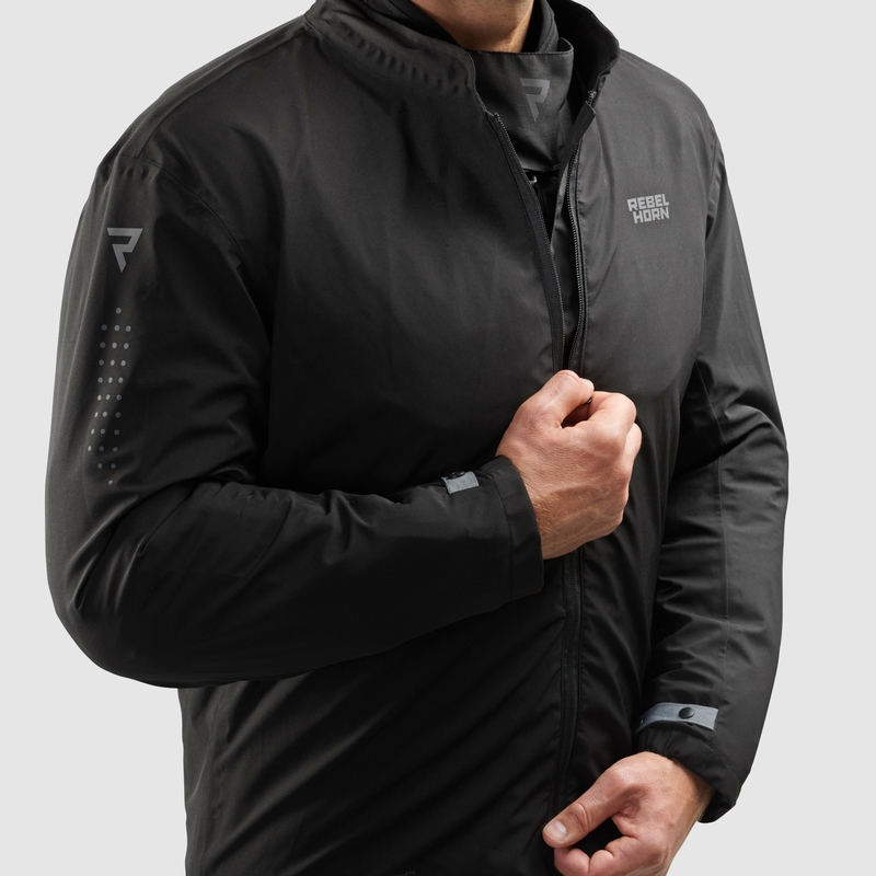 Rebelhorn In &amp; Out HydraShield PRO neperšlampama striukė juoda