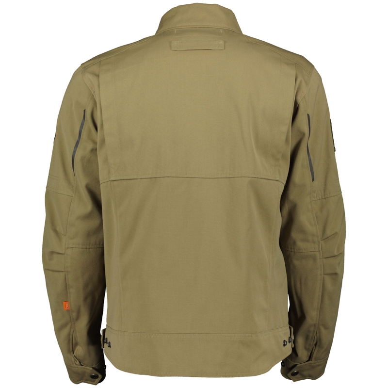 Motociklininko striukė SCOTT JACKET VINTAGE COVERT žalia
