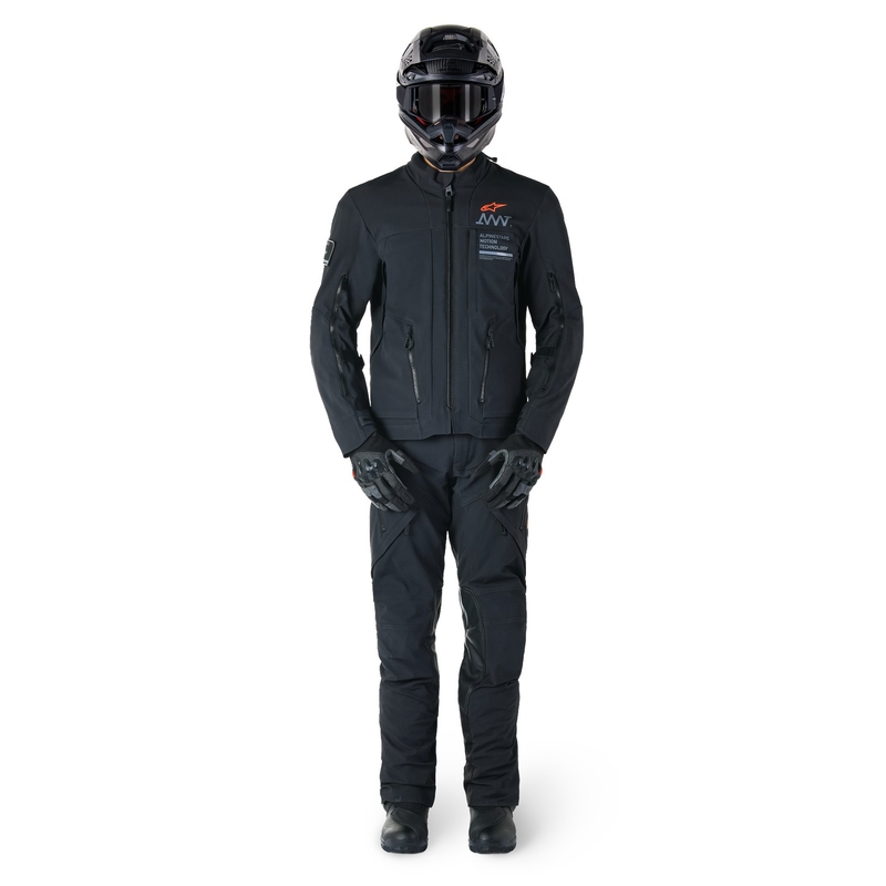 "Alpinestars AMT-8 Stretch Drystar XF" motociklininko striukė Juoda