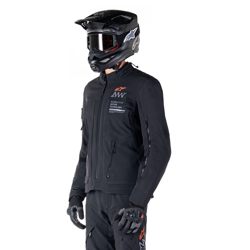 "Alpinestars AMT-8 Stretch Drystar XF" motociklininko striukė Juoda