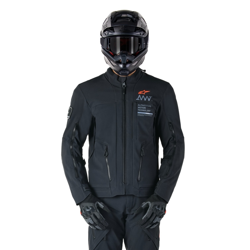 "Alpinestars AMT-8 Stretch Drystar XF" motociklininko striukė Juoda
