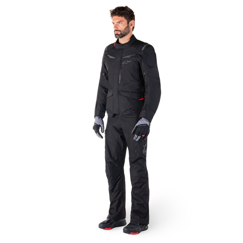 "Alpinestars ST-1" vandeniui atspari juoda motociklininko striukė