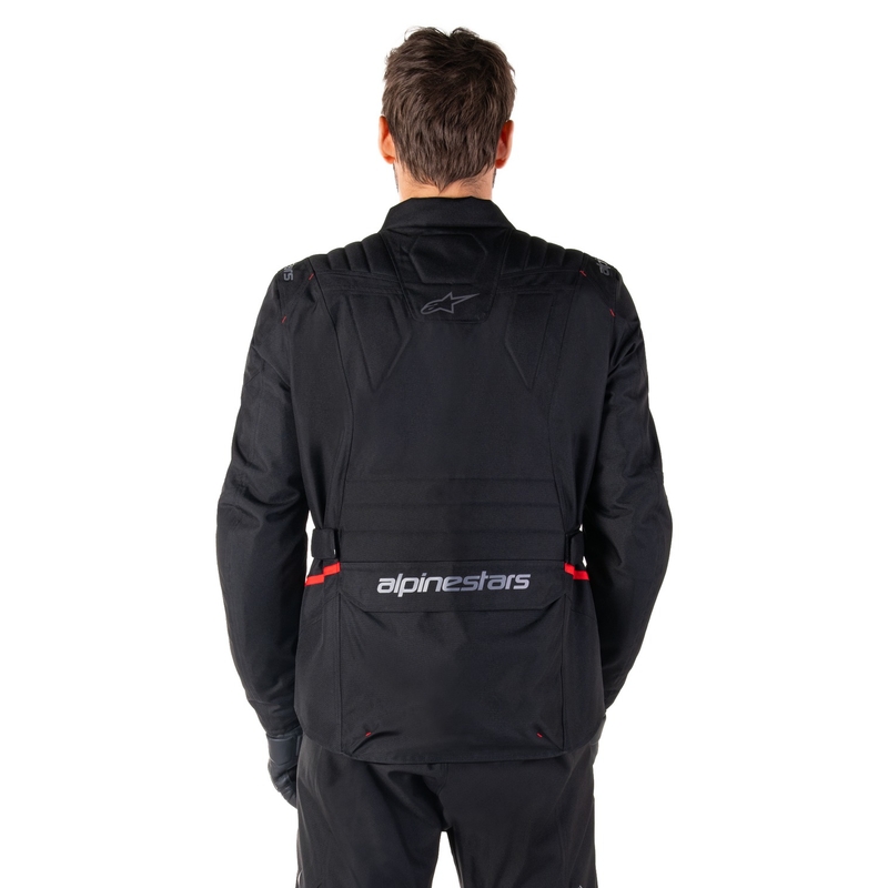"Alpinestars ST-1" vandeniui atspari juoda motociklininko striukė