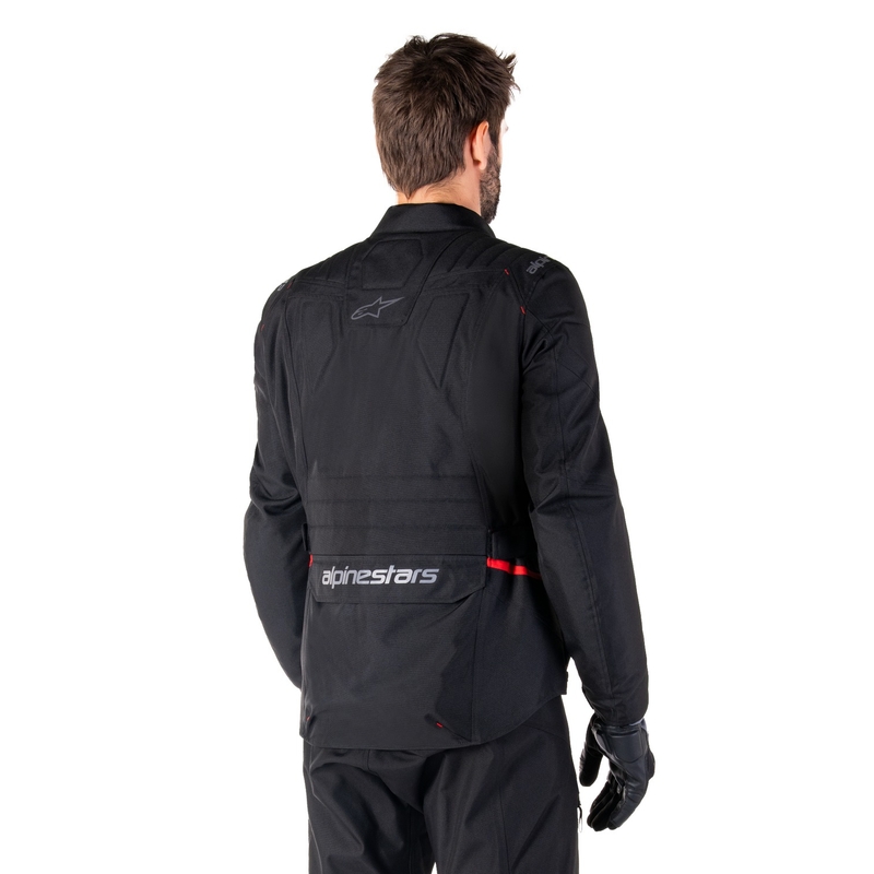"Alpinestars ST-1" vandeniui atspari juoda motociklininko striukė