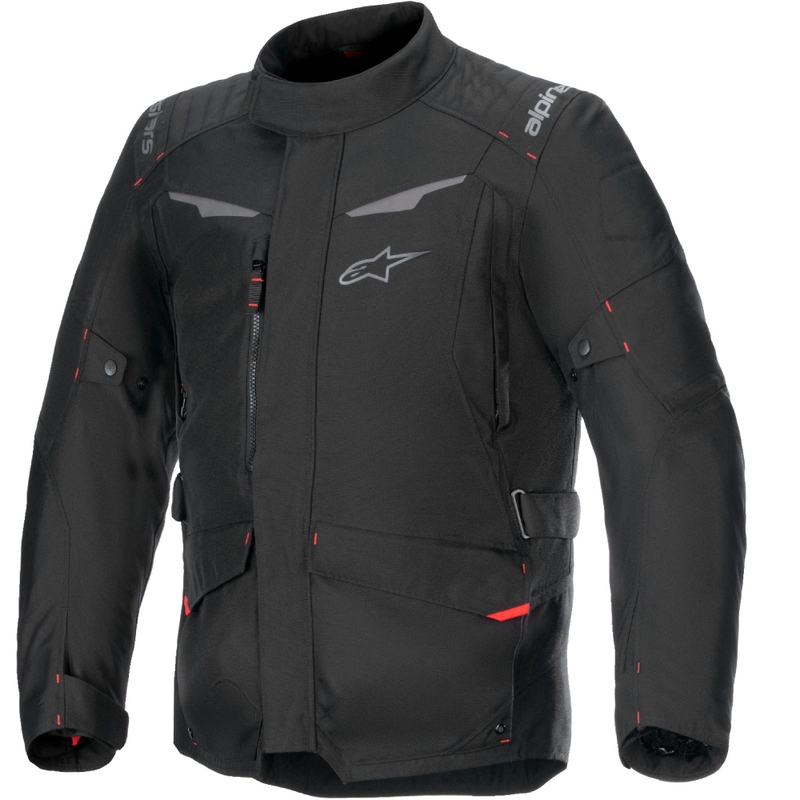 "Alpinestars ST-1" vandeniui atspari juoda motociklininko striukė