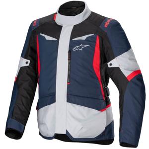 Alpinestars ST-1 neperšlampama motociklininko striukė tamsiai mėlyna-juoda-raudona
