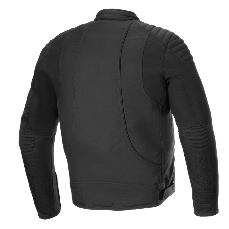 "Alpinestars Clayton" vandeniui atspari juoda motociklininko striukė