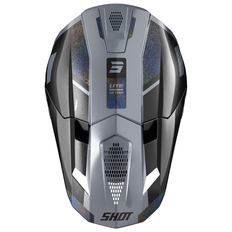 Motokroso šalmas "Shot Lite Ultra Matte Holographic