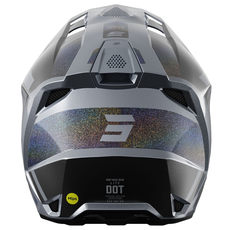 Motokroso šalmas "Shot Lite Ultra Matte Holographic
