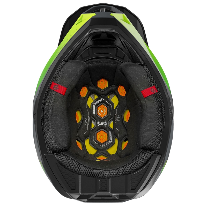Motokroso šalmas "Shot Lite Ultra matt fluo yellow