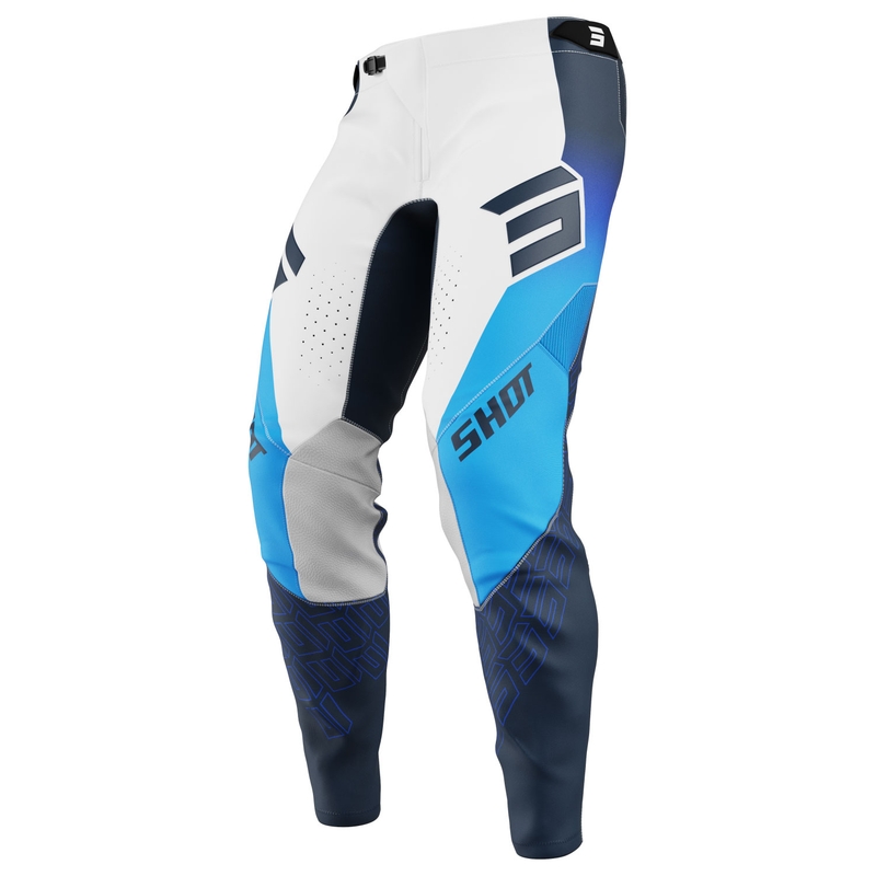 Motokroso kelnės Shot Aerolite Ultra Blue