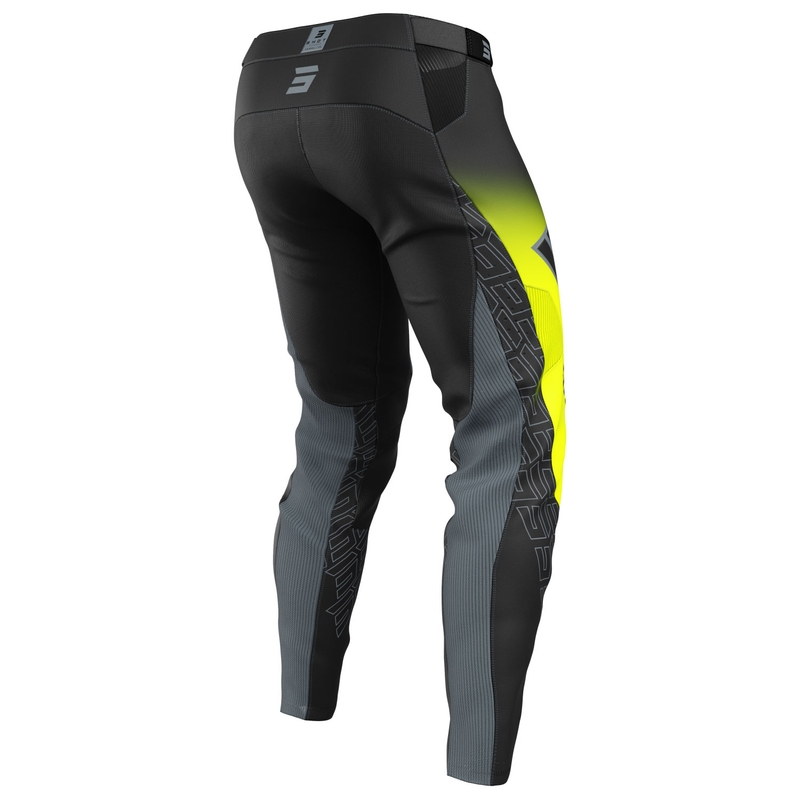 Motokroso kelnės Shot Aerolite Ultra Fluo Yellow