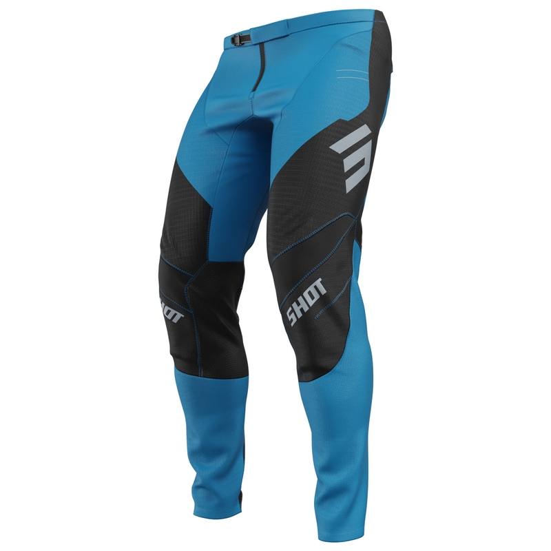 Motokroso kelnės Shot Contact Shield Blue