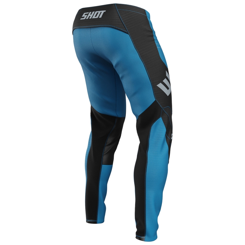 Motokroso kelnės Shot Contact Shield Blue