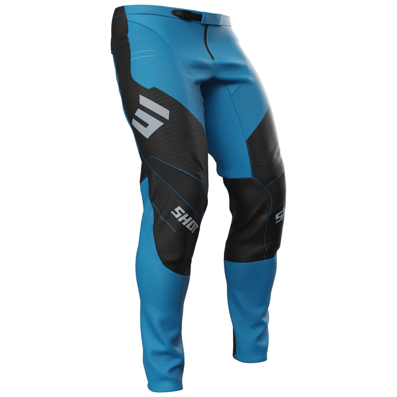 Motokroso kelnės Shot Contact Shield Blue