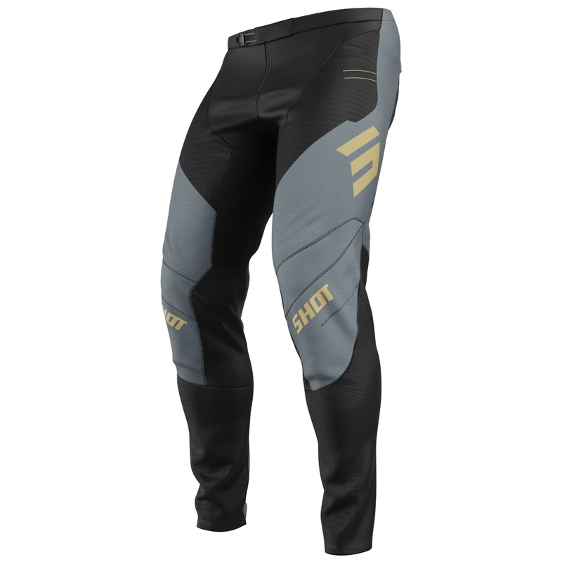 Motokroso kelnės Shot Contact Shield gold