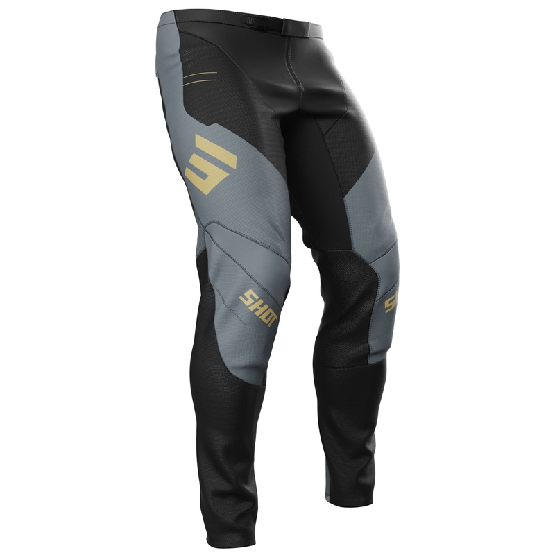 Motokroso kelnės Shot Contact Shield gold